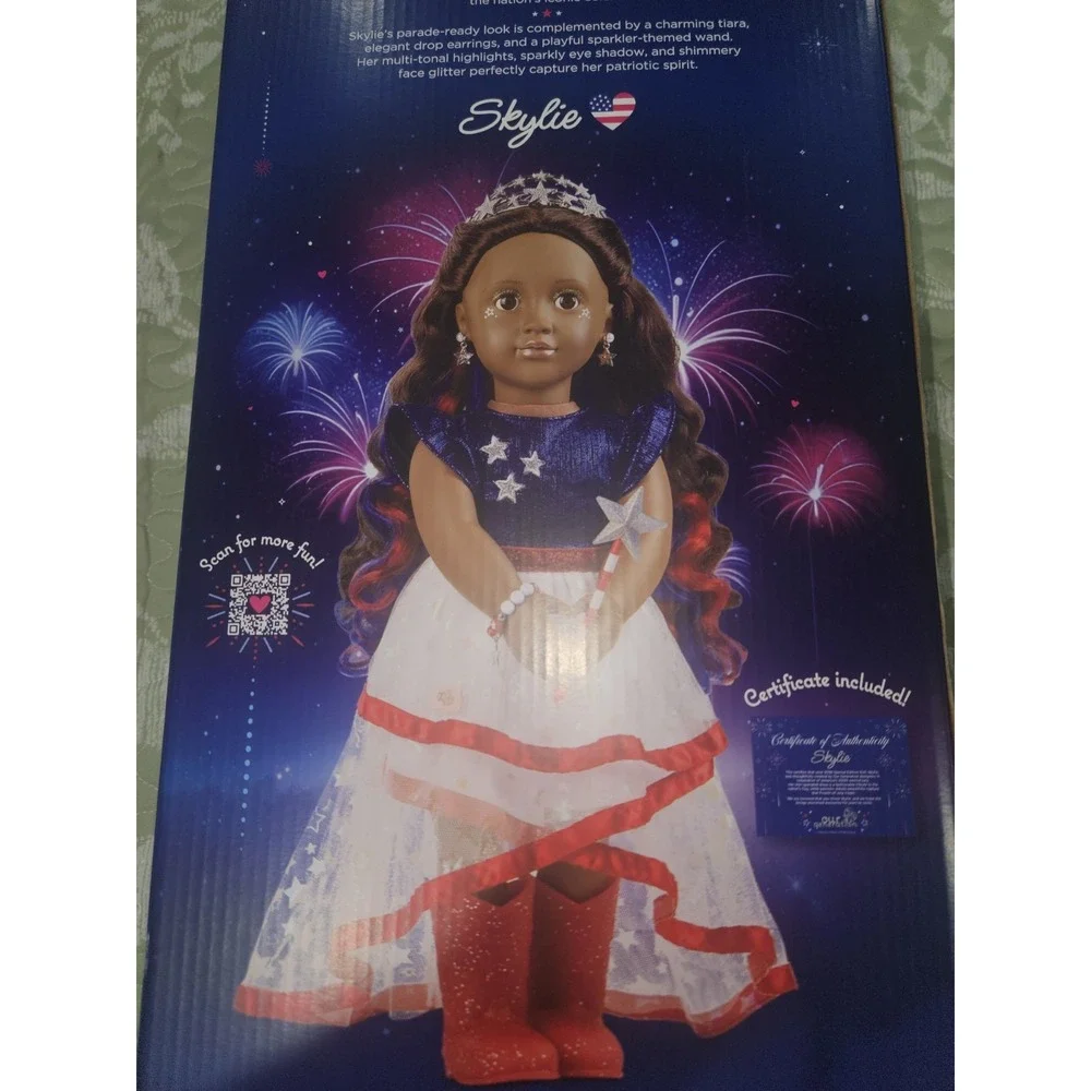 Our Generation 18 In Skylie 4th Of July Limited Edition New! 250 Years!